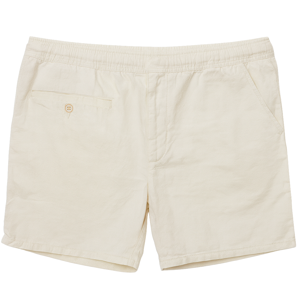 NO BOUNDARIES LINEN SHORTS LT BIRCH - NB24100074075B