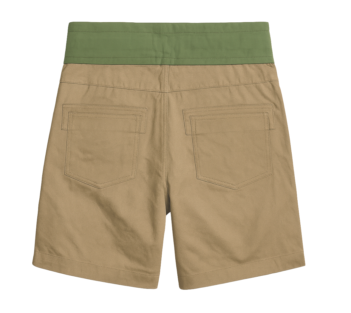 CRYSP NYLON SHORTS OLIVE - CRYSPSUM24-007