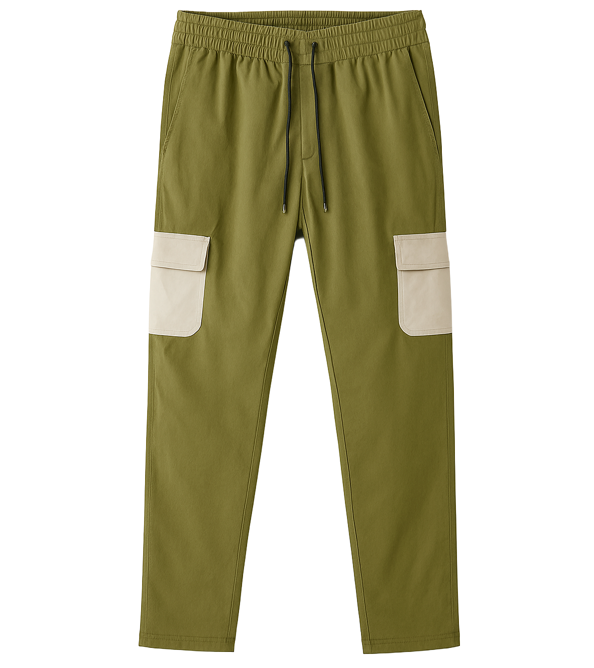 CRYSP NYLON CARGO PANTS OLIVE - CRYSPHOL23-08