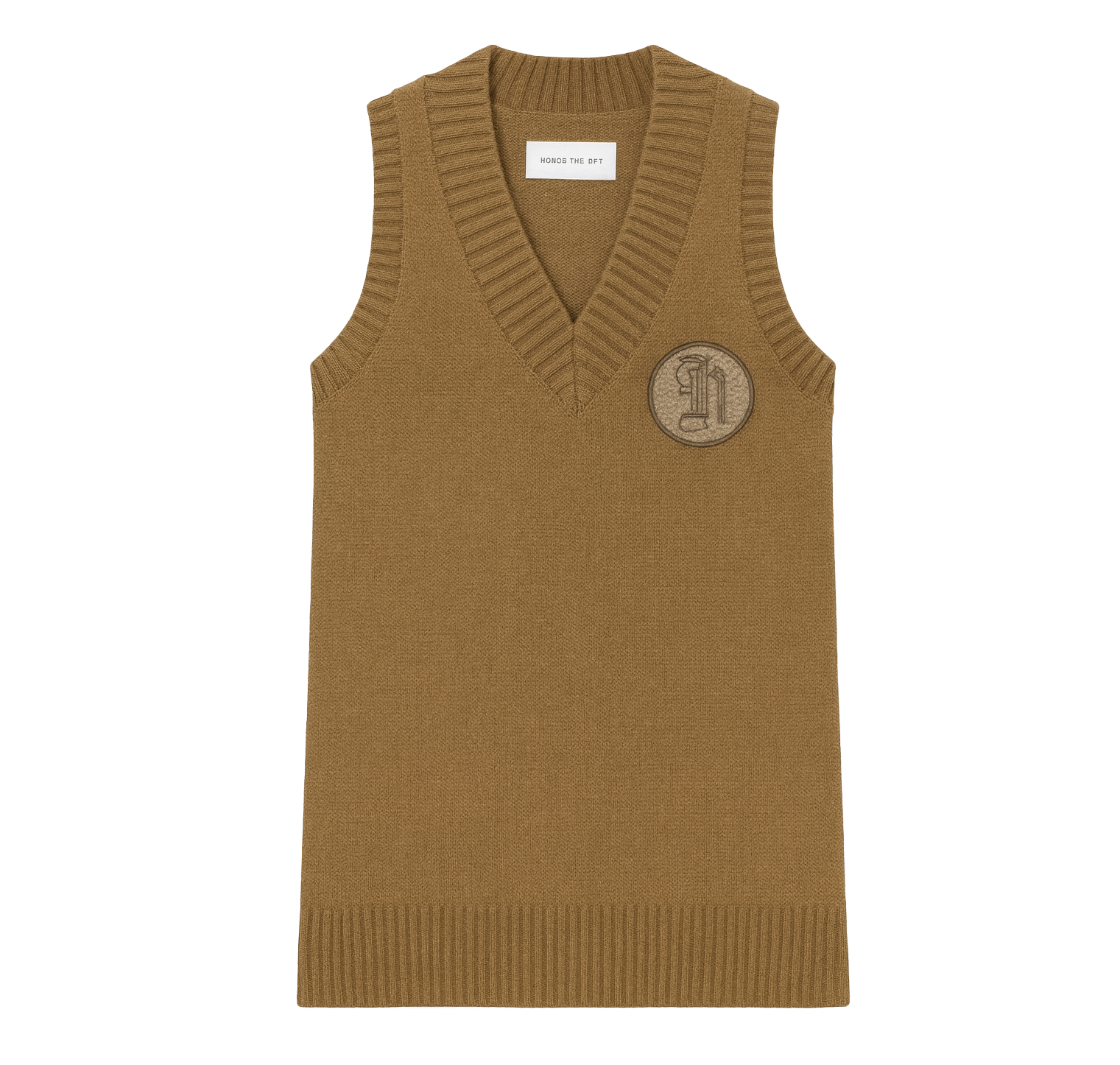GIRL'S HONOR THE GIFT KNIT SWEATERS DRESS CLAY - KHTG230316