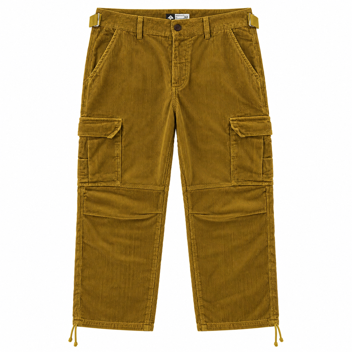 LRG PREMIUM CORDUROY CARGO PANTS BROWN - L3VWMBMXX