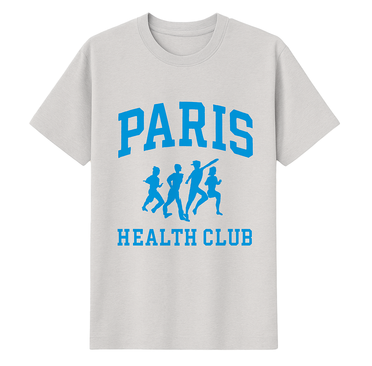 MELROSE PLACE GRAPHIC T-SHIRT GREY - PARIS HEALTH