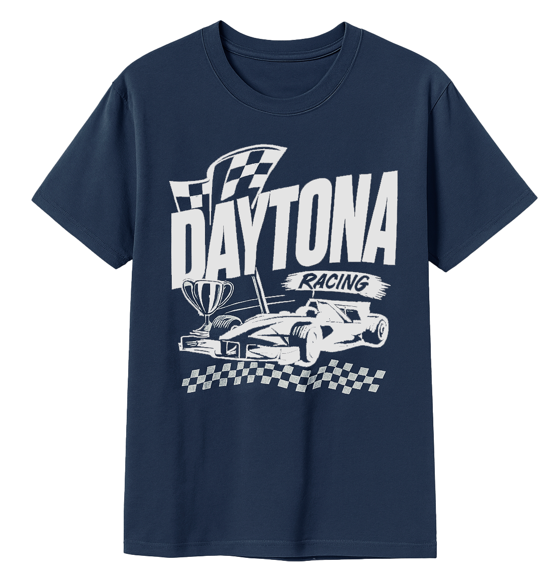 MELROSE PLACE GRAPHIC T-SHIRT NAVY - DAYTONA