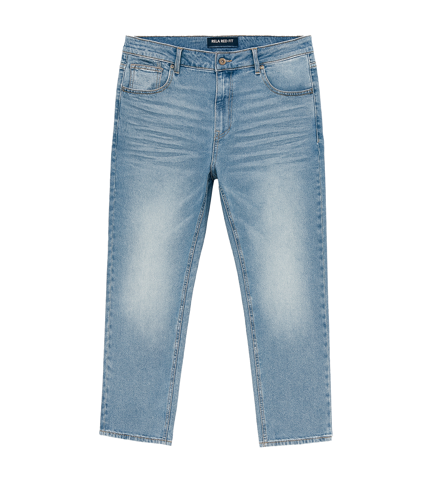 M. SOCIETY PREMIUM DENIM JEANS IR LT WASH - MS-80285