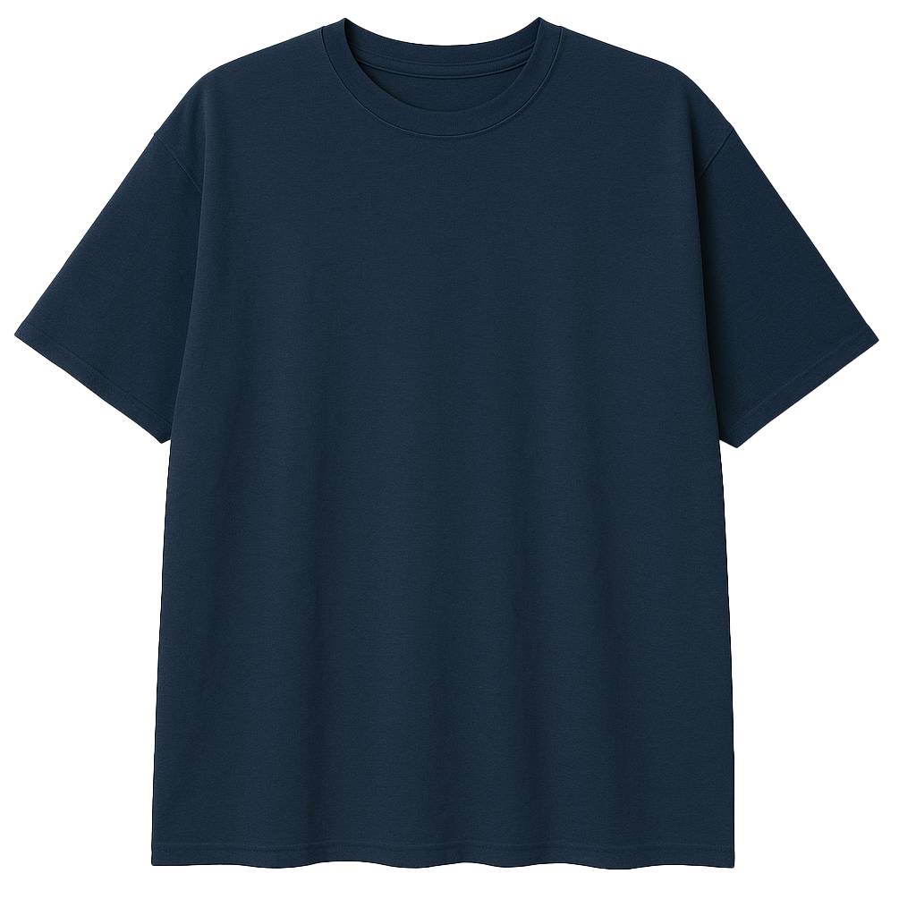 BLANK XLT PLUS SIZE T-SHIRT NAVY - SSTEEPRO