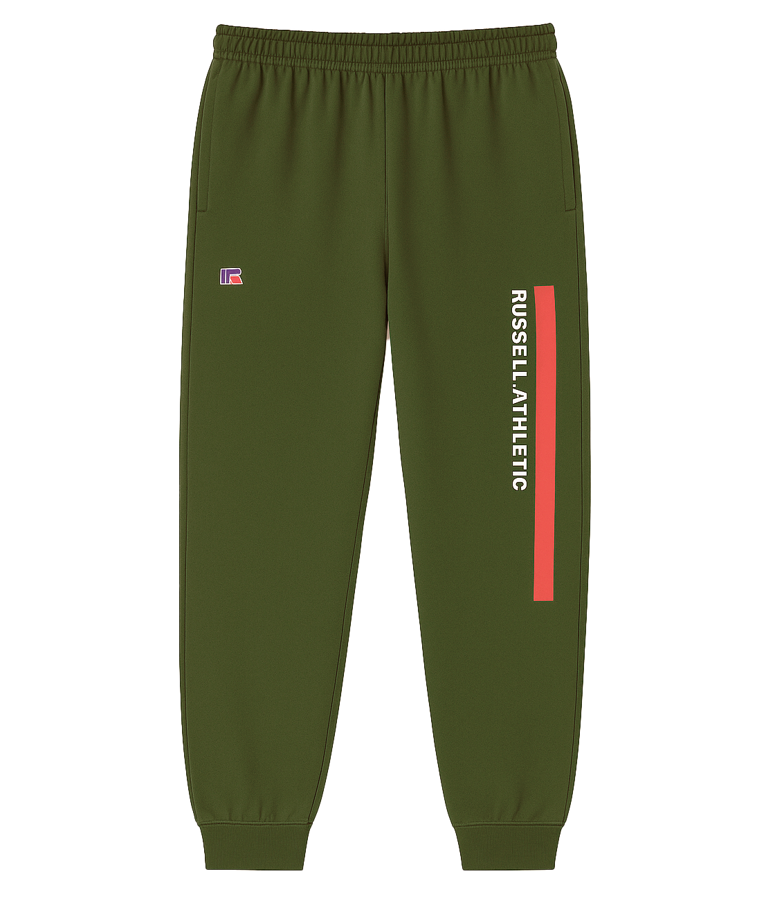 RUSSELL ATHLETIC JOGGER PANTS OLIVE - RUSFLCPT