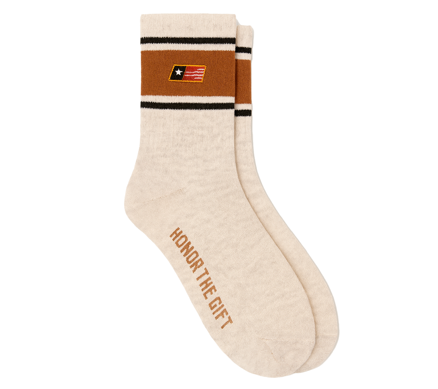 YOUTH HONOR THE GIFT CREW SOCKS BLACK - KHTG210381