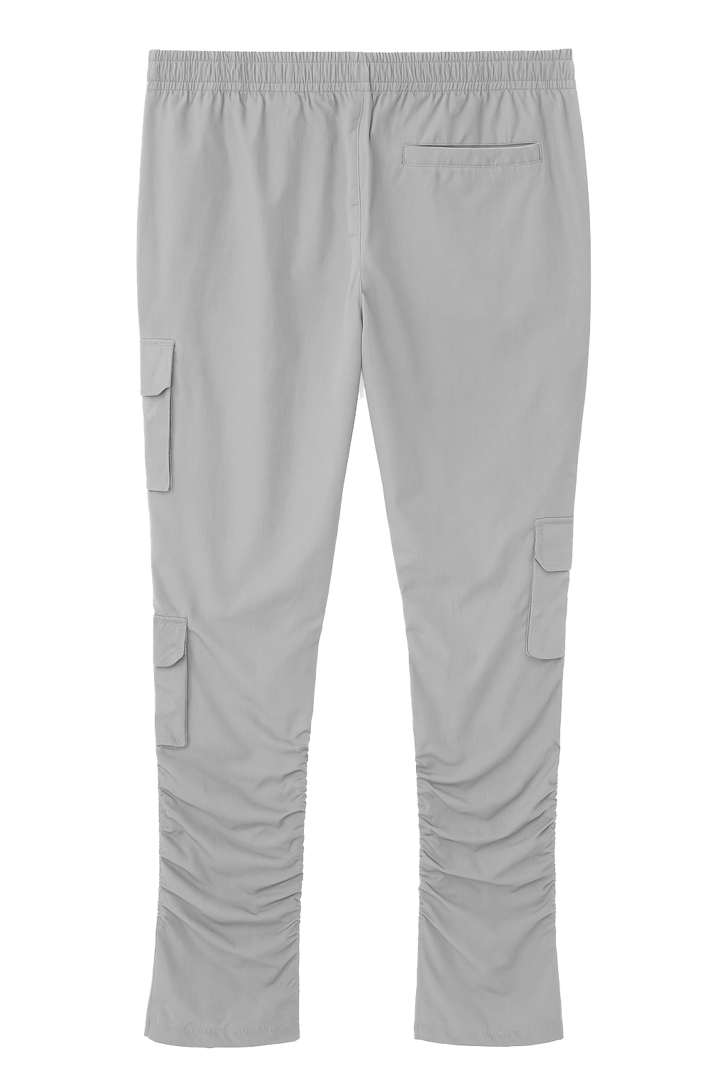RUE 21 STACKED NYLON CARGO PANTS GREY - 532-423