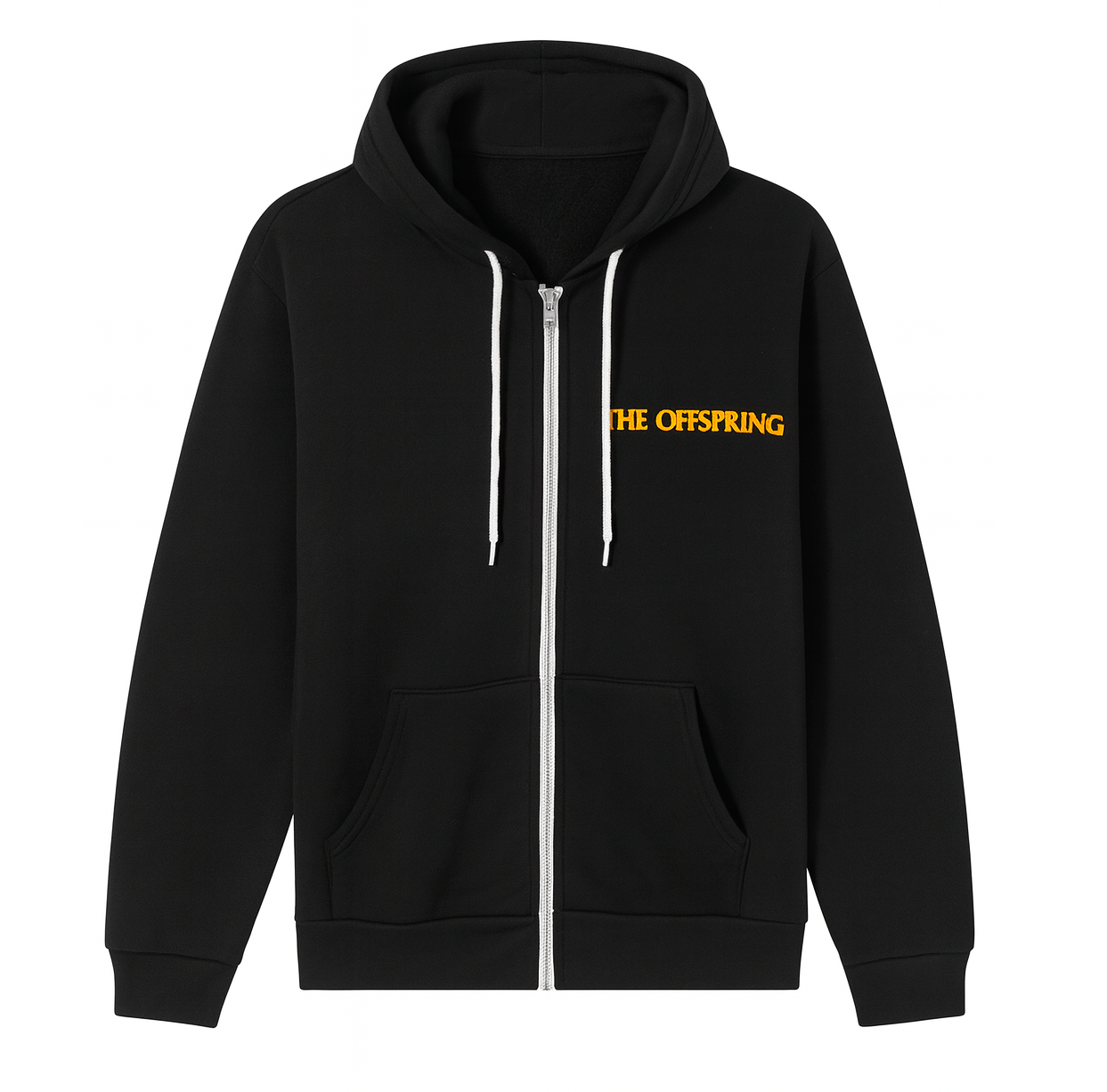 THE OFFSPRING ZIP HOODIE JACKET BLACK - TOSHD08