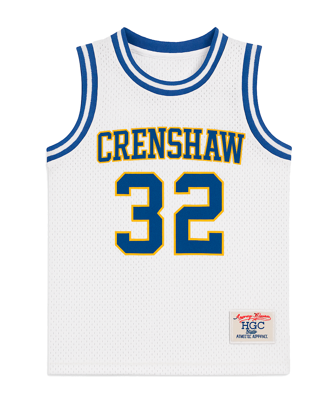 YOUTH HEADGEAR ASSORTED CRENSHAW BASKETBALL JERSEYS ASST - HGC-YBBJ-CRENSHAW