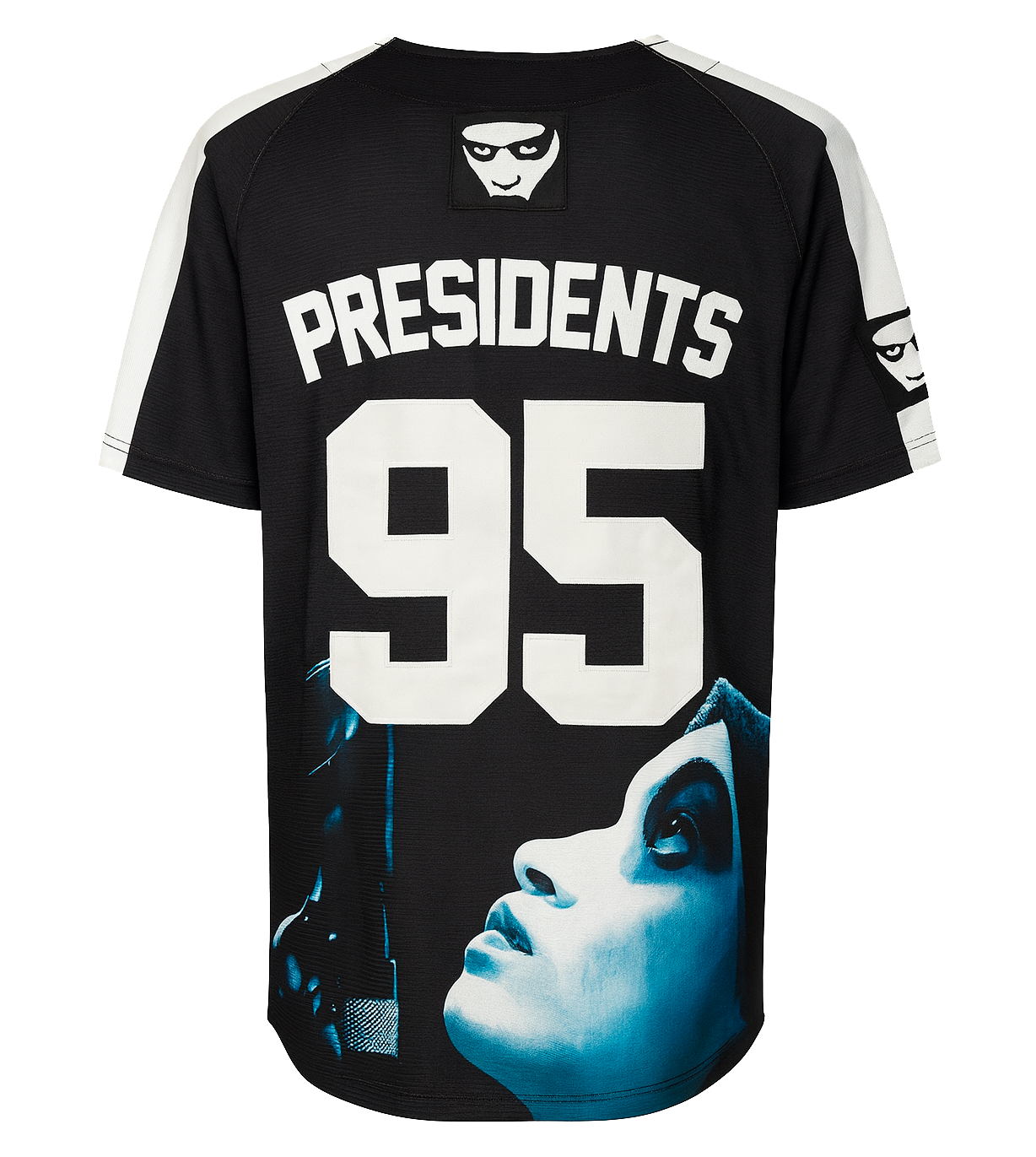 HEADGEAR DEAD PRESIDENTS BASEBALL JERSEY BLACK - HGC120-BAJ-01