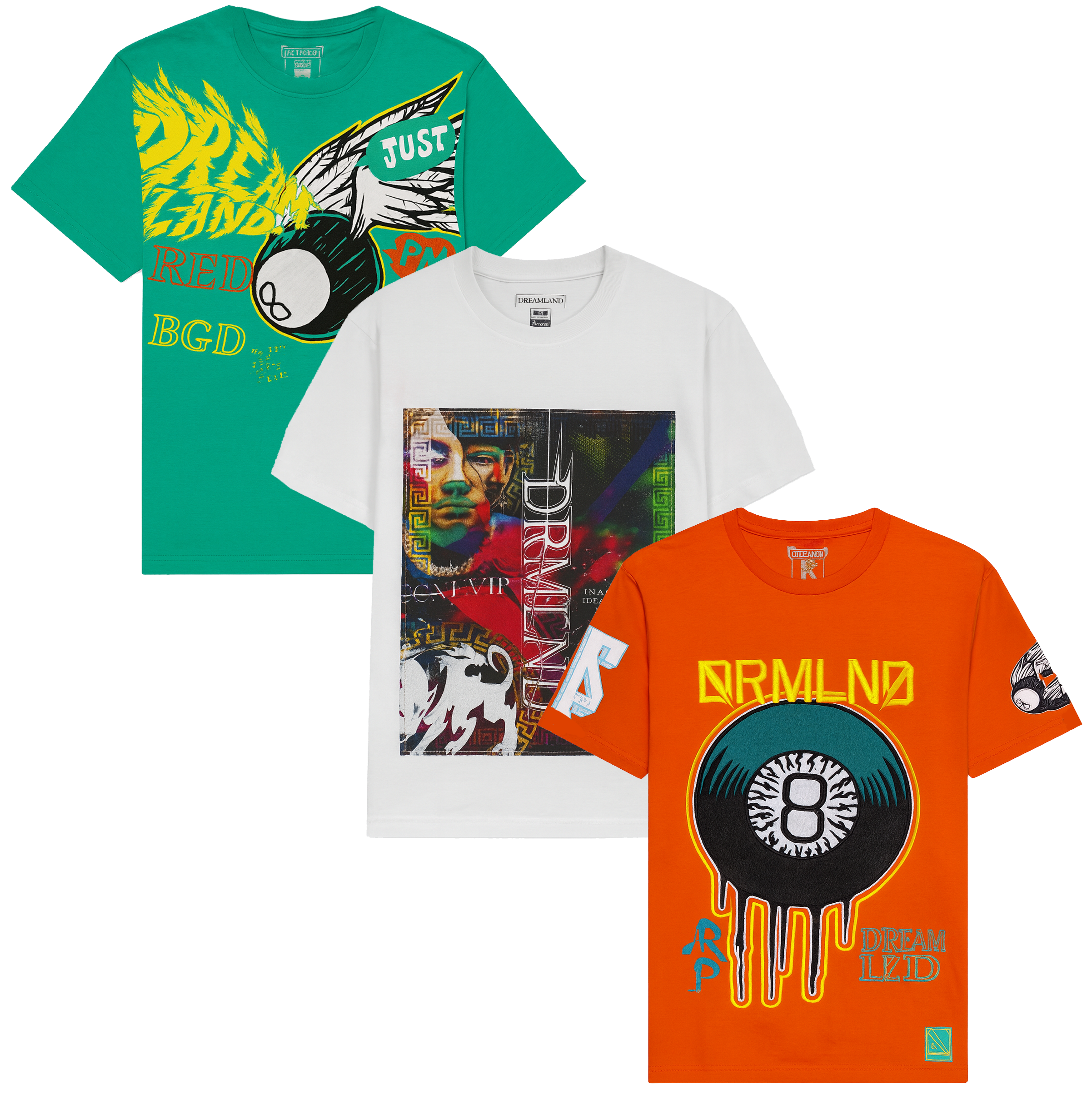 DREAMLAND ASSORTED GRAPHIC T-SHIRTS ASST - DRMLNDSSTA