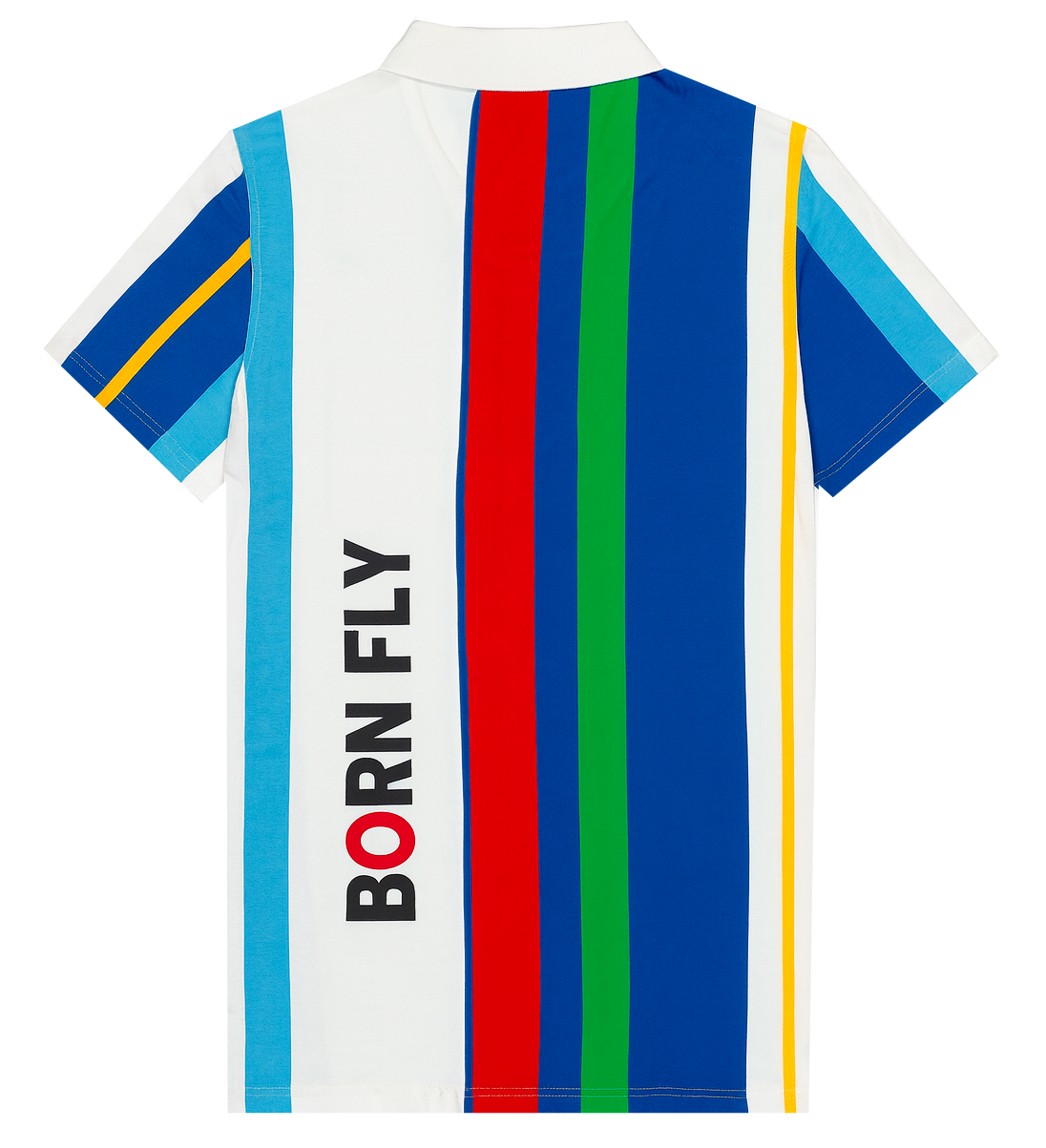 BORN FLY S/S POLO SHIRT BLUE - 1902P3132