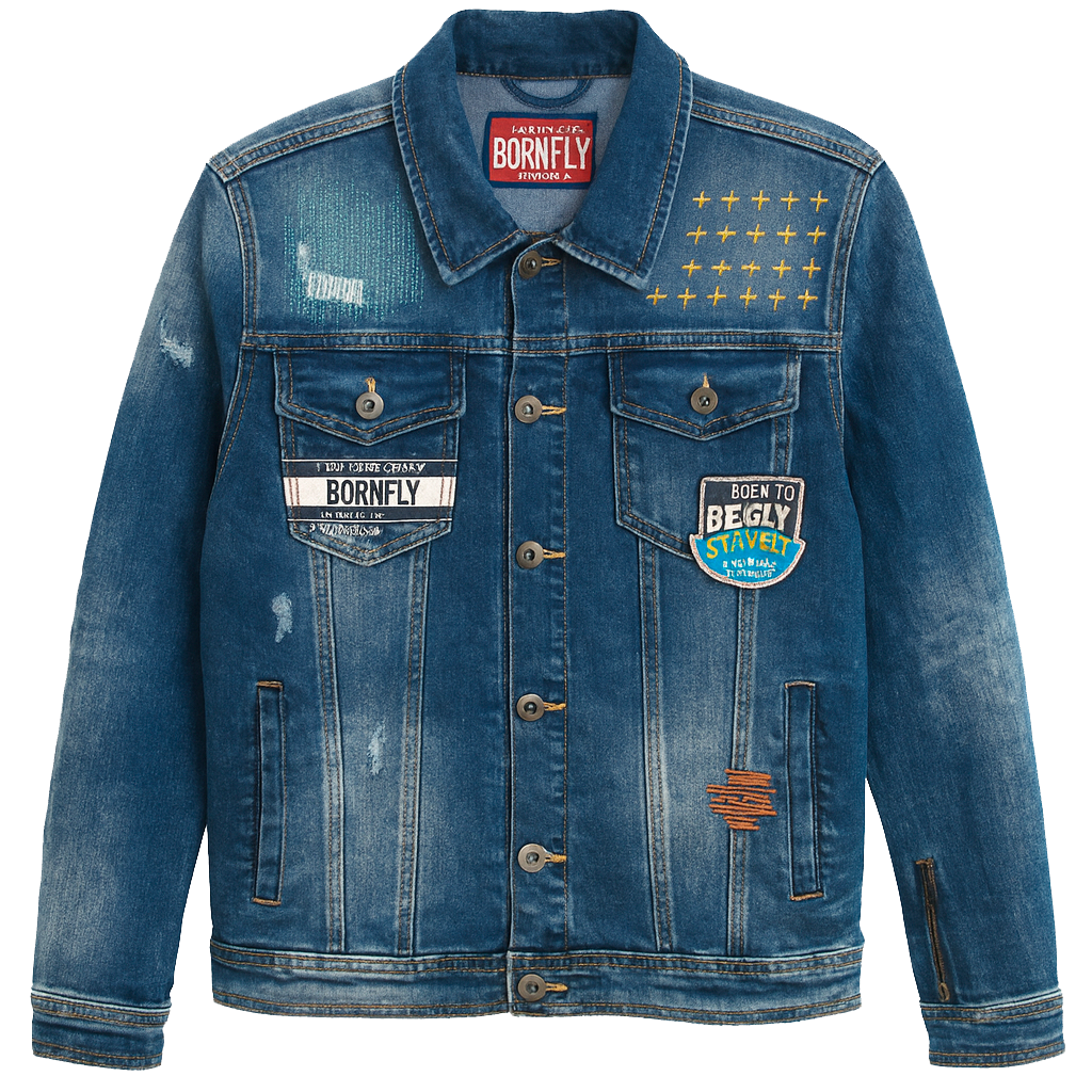 BORN FLY ASSORTED DENIM JACKETS ASST - BFDJKTA