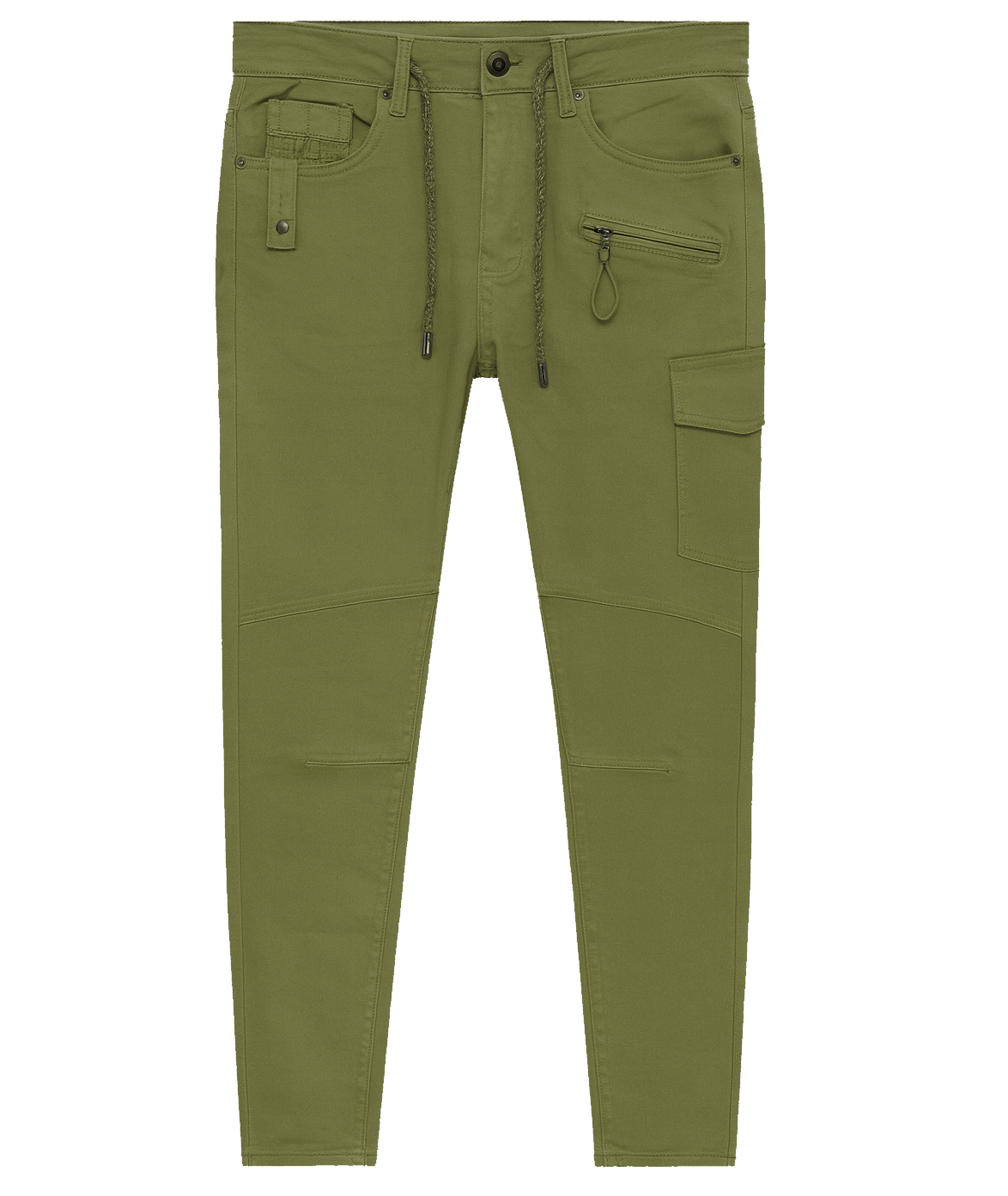 BORN FLY PREMIUM DENIM JEANS OLIVE - 2111D4272