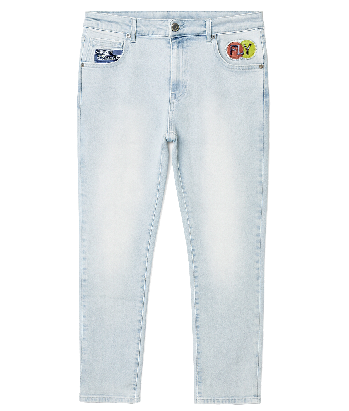 BORN FLY PREMIUM DENIM JEANS LT STONE WASH - 2303D4617BT