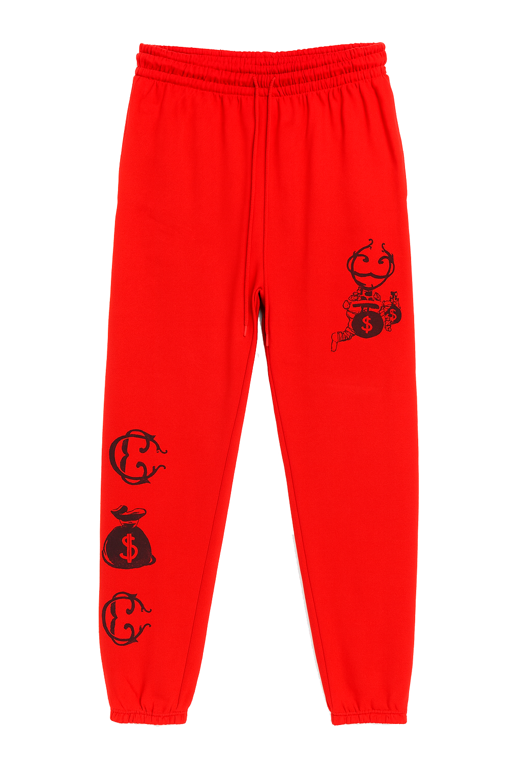 CROOKS & CASTLES JOGGER PANTS RED - QS210632