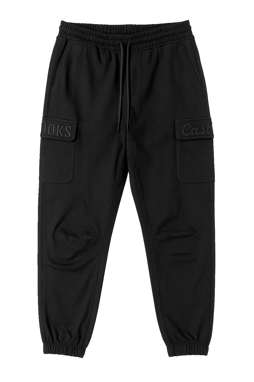 CROOKS & CASTLES CARGO JOGGER PANTS BLACK - 3Q08500