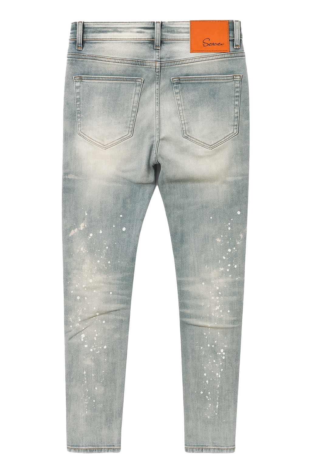 STONERS VINTAGE JEANS DISTRESSED DENIM PANTS LT INDIGO - SVJ0744