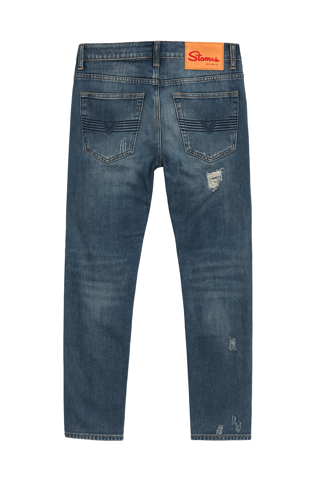STONERS VINTAGE JEANS RELAXED FIT DENIM PANTS DIRTY INDIGO - SVJ0031
