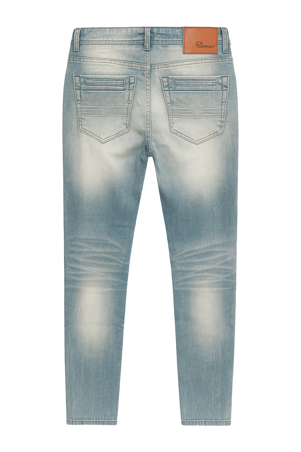 STONERS VINTAGE JEANS STRAIGHT FIT DENIM PANTS LT INDIGO - HAZE
