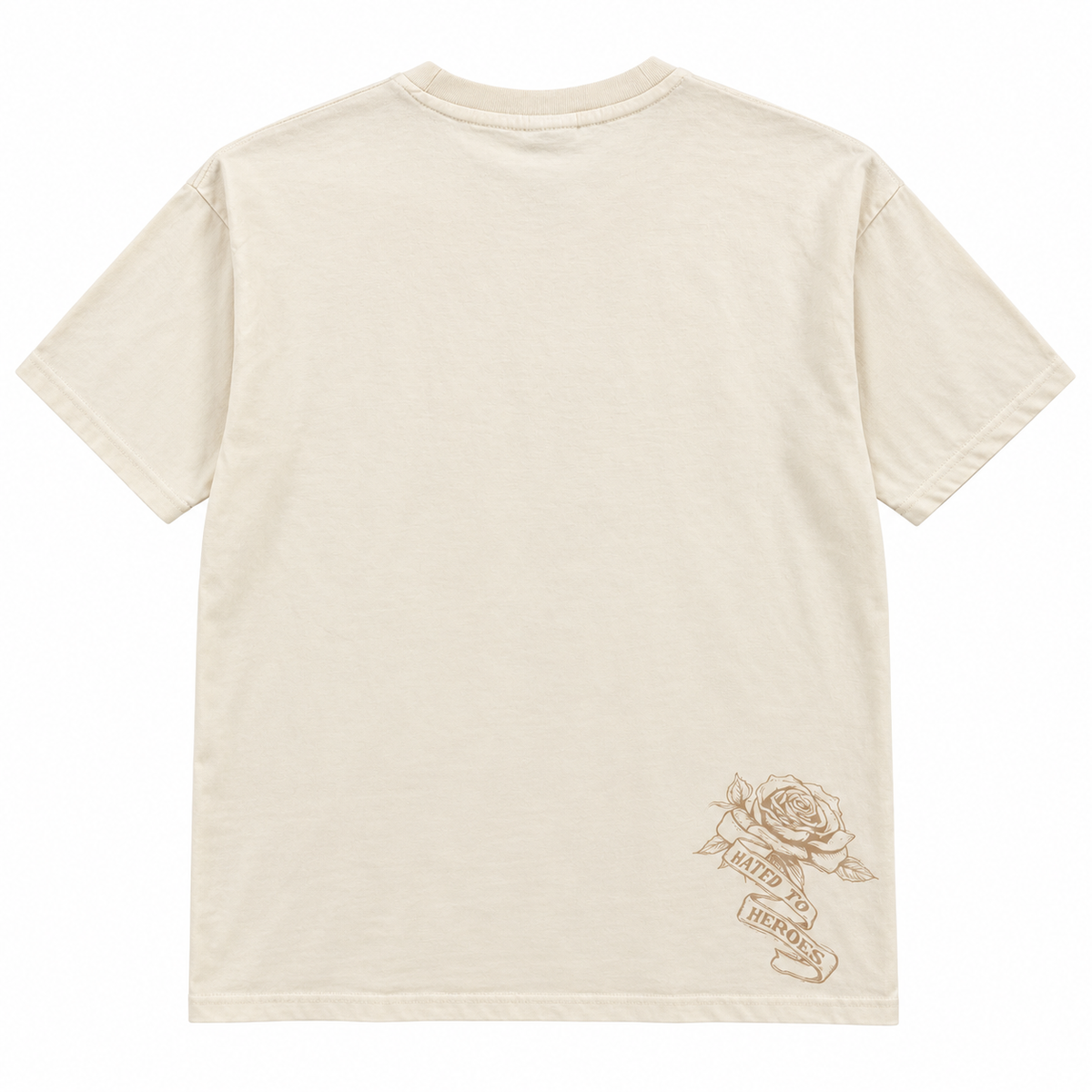 TAPOUT GRAPHIC T-SHIRT BONE - T251A-1013