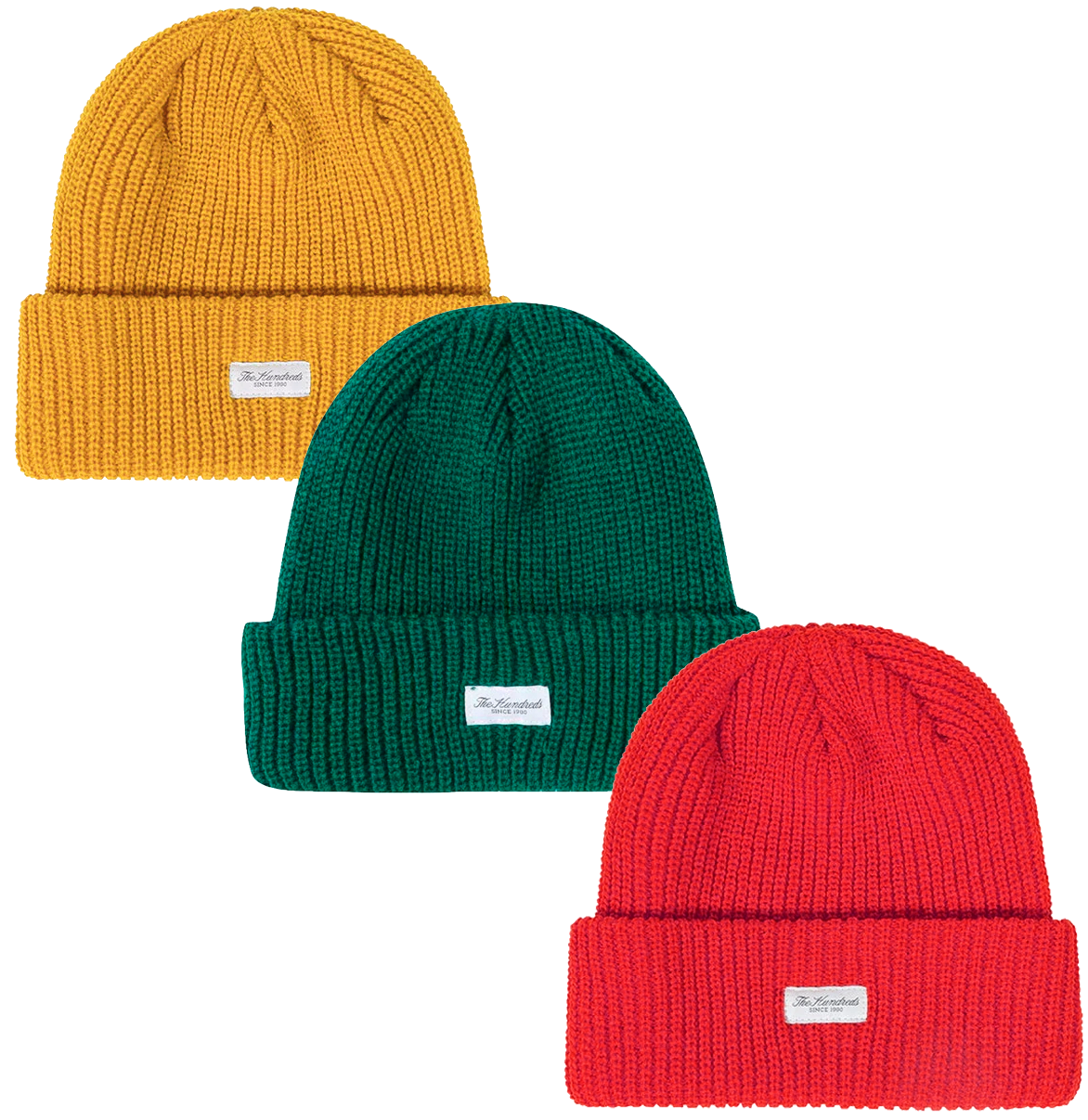 THE HUNDREDS ASSORTED KNIT BEANIES ASST - T100BNS25