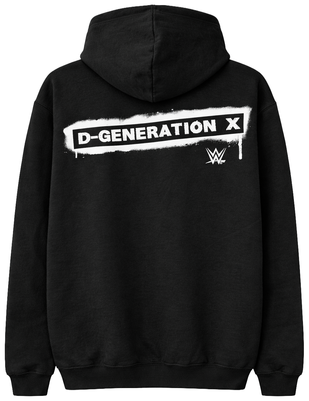LICENSED WWE D-GENERATION X HOODIE BLACK - WXAH4703RC