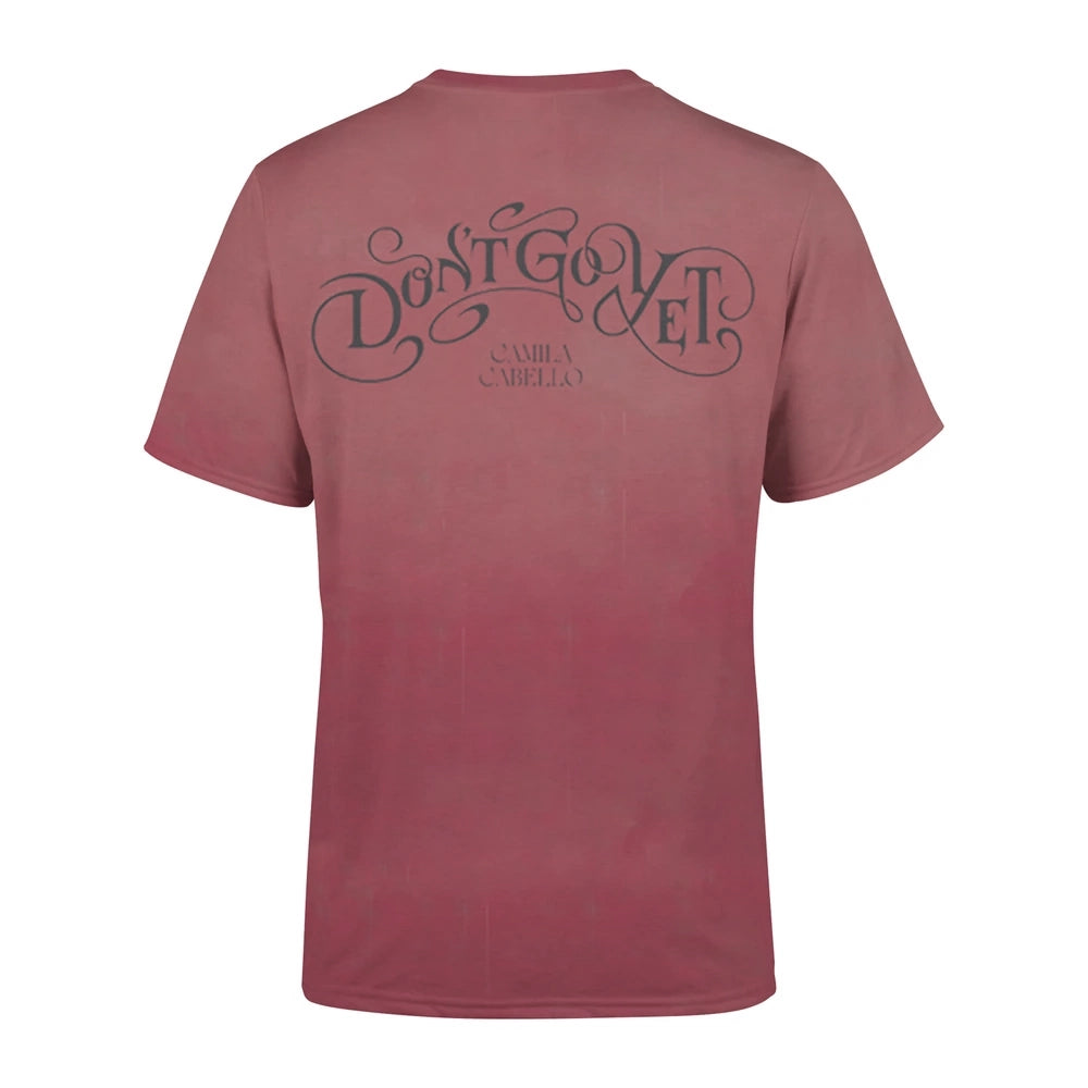 CAMILA CABELLO T-SHIRT BURGUNDY - DON'T GO YET