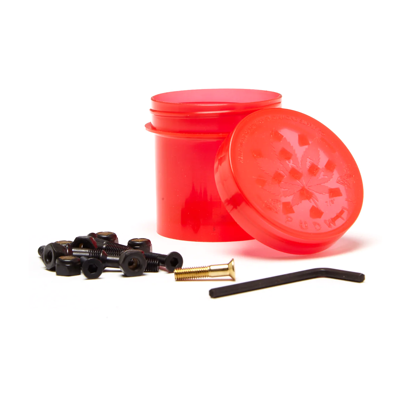 DIAMOND SUPPLY CO PRO HARDWARE / GRINDER 5 PACK RED - TOREY PUDWILL