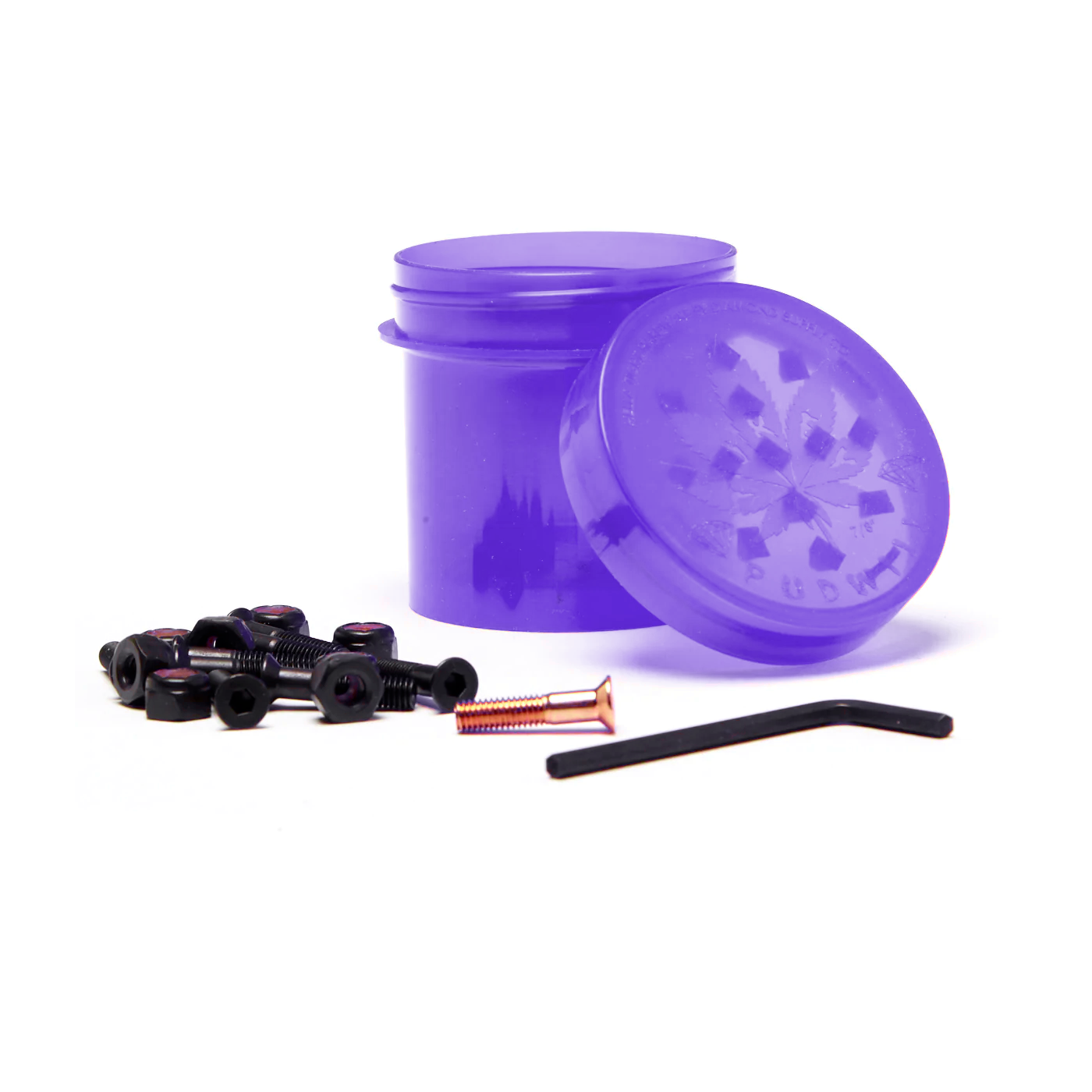 DIAMOND SUPPLY CO PRO HARDWARE / GRINDER 5 PACK PURPLE - TOREY PUDWILL