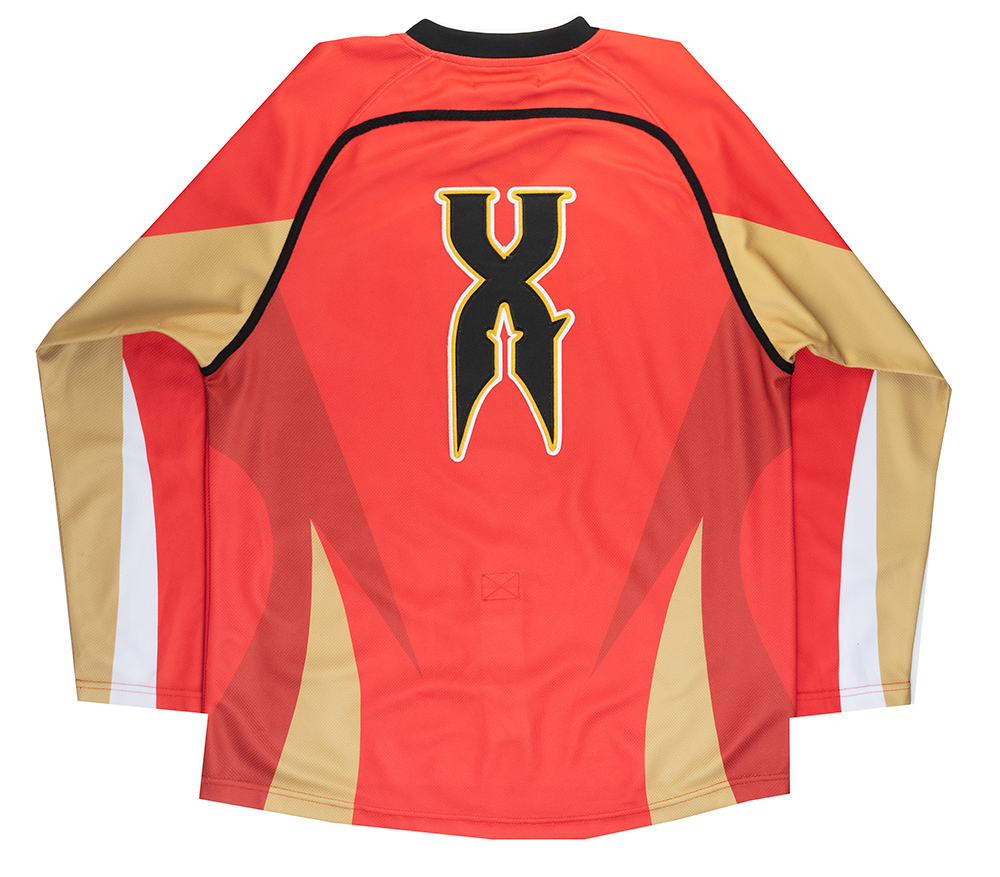 HEADGEAR DMX HOCKEY JERSEY RED - HGC004-HKYJ-09