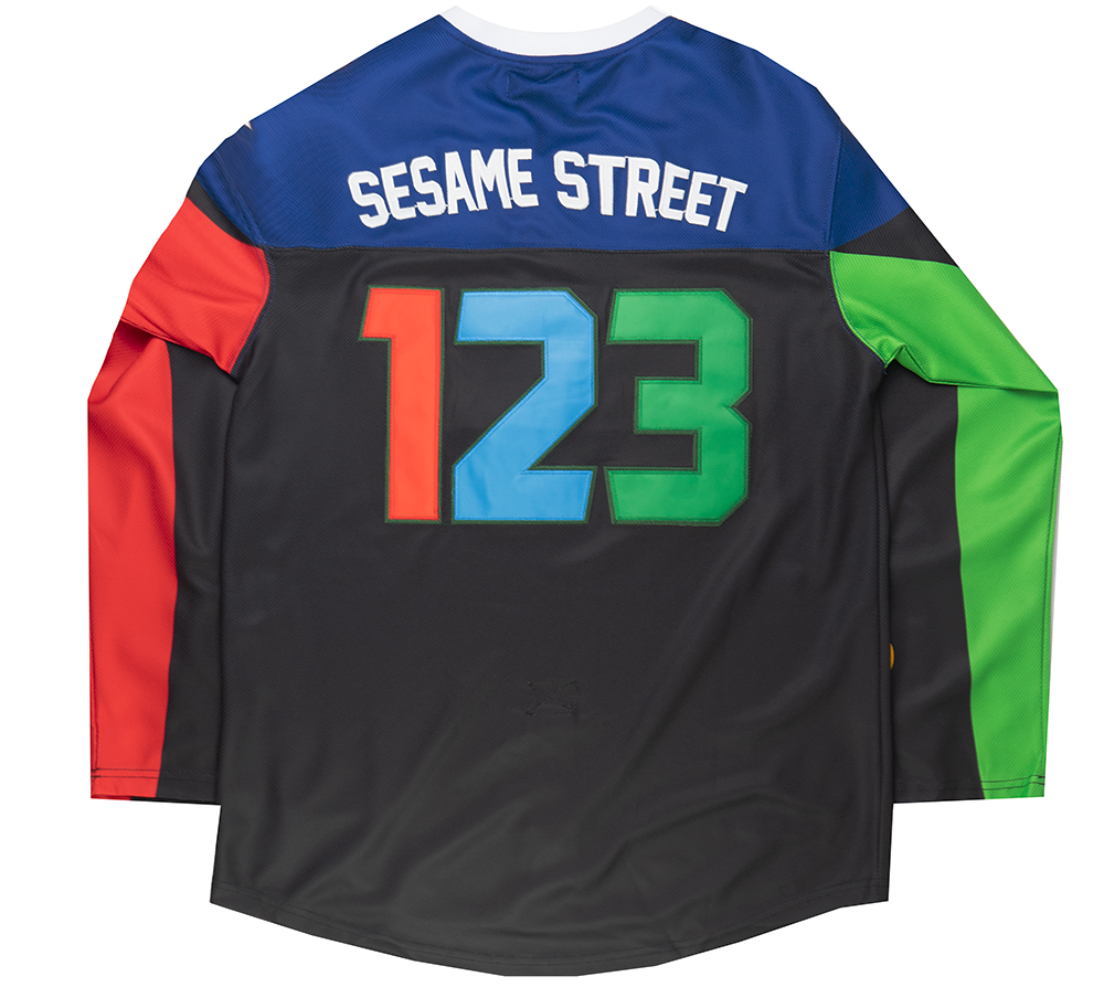 HEADGEAR SESAME STREET HOCKEY JERSEY BLACK - HGC053-HKYJ-13