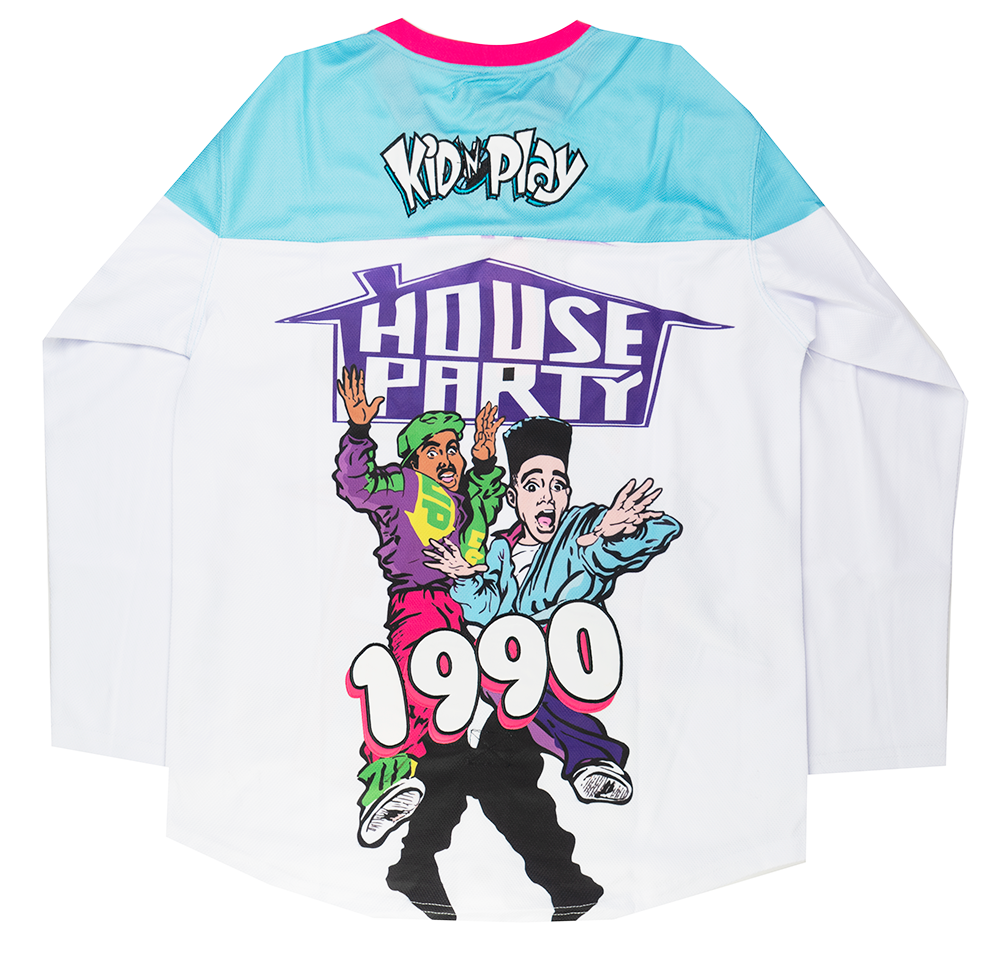 HEADGEAR KID N' PLAY HOCKEY JERSEY WHITE - HGC053-HKYJ-31