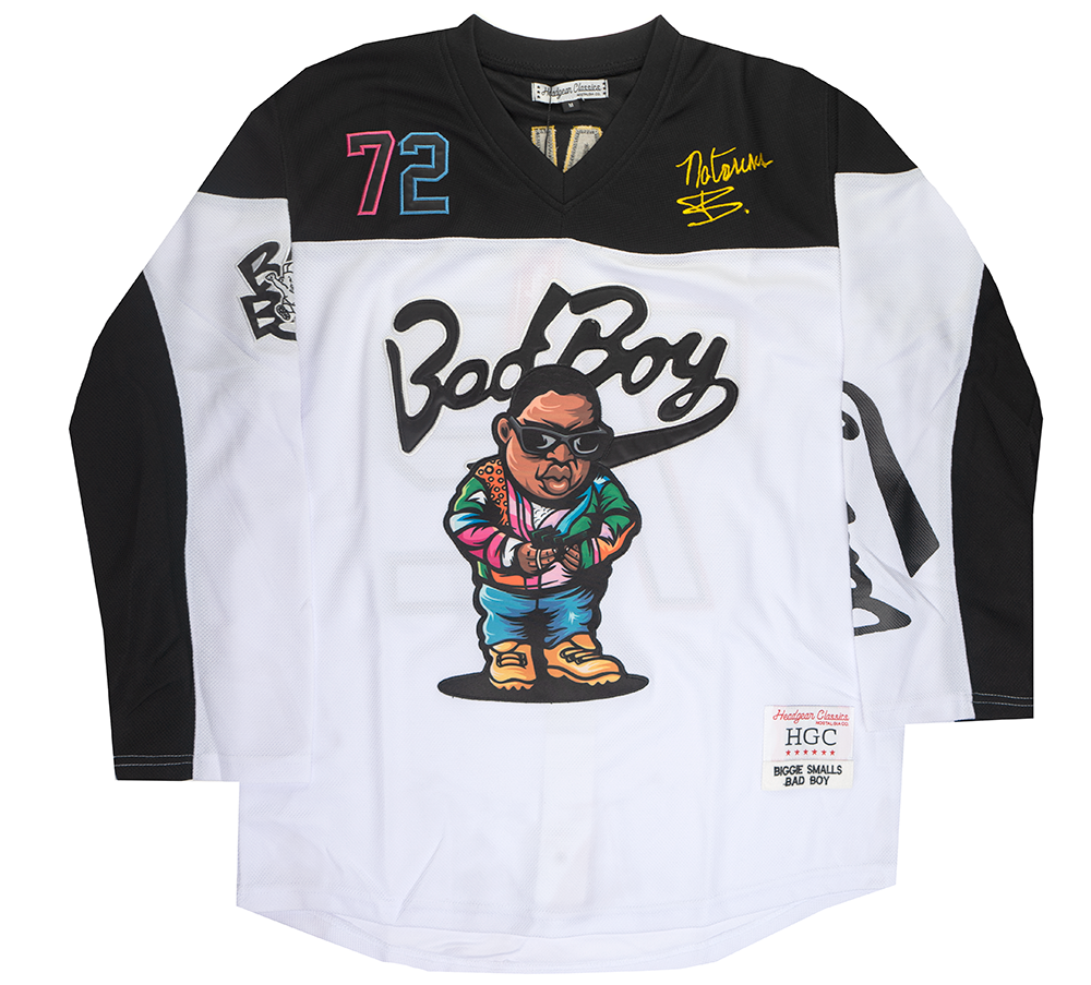 HEADGEAR BAD BOY HOCKEY JERSEY WHITE - HGC053-HKYJ-15