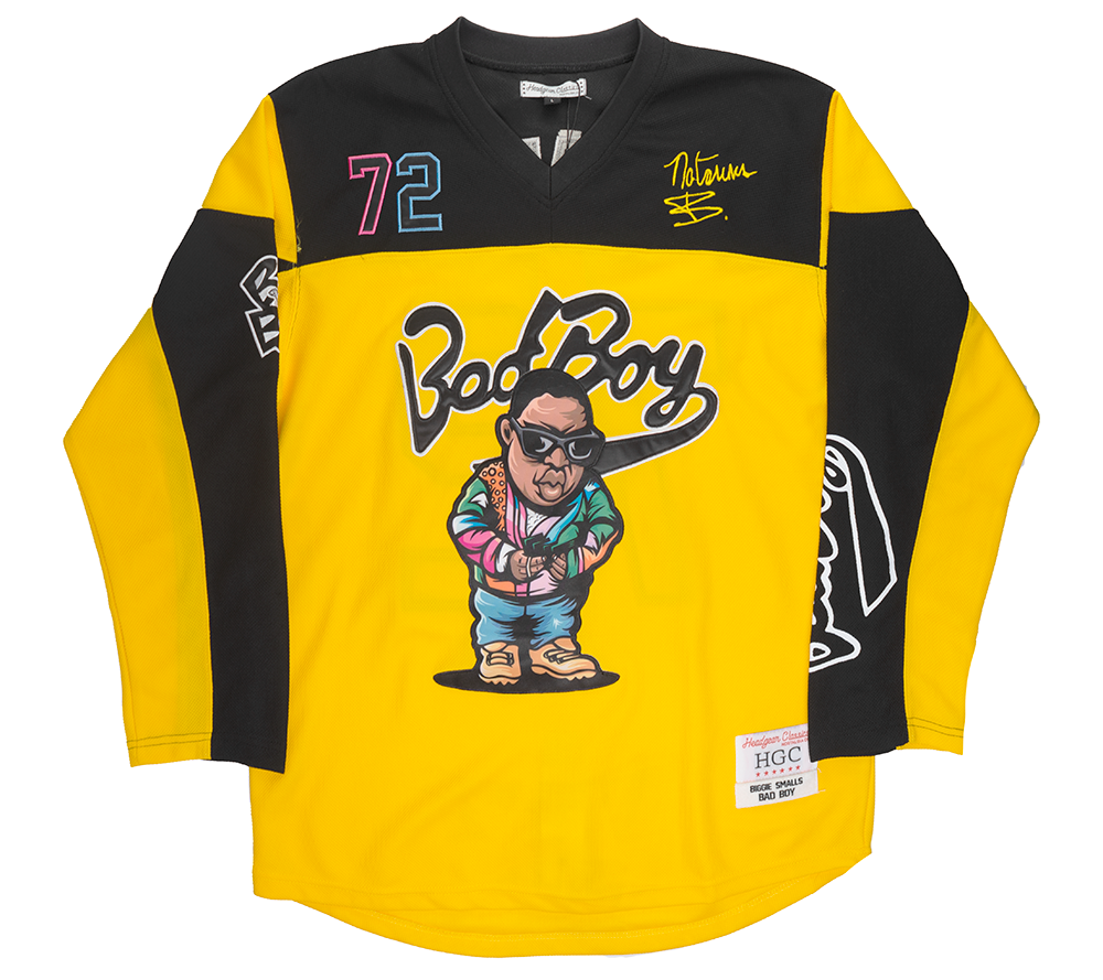 HEADGEAR BAD BOY HOCKEY JERSEY YELLOW - HGC053-HKYJ-04