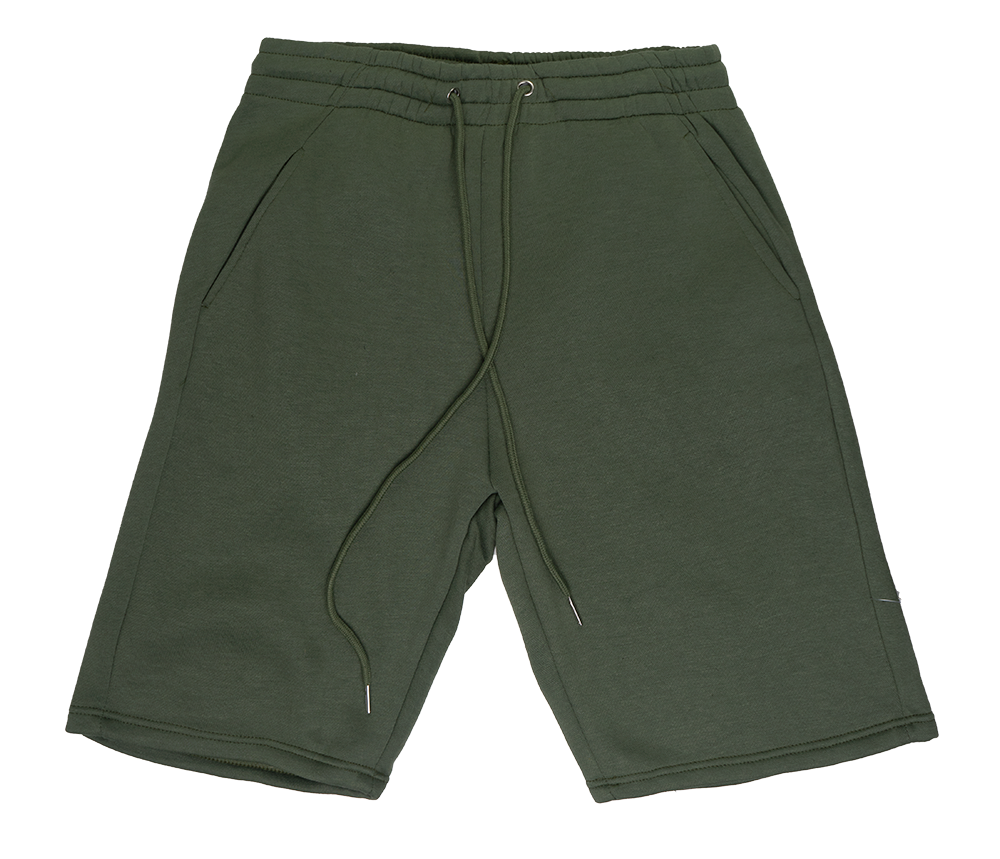 RUDOLPH SPORTSWEAR SWEAT SHORTS OLIVE - MS1005