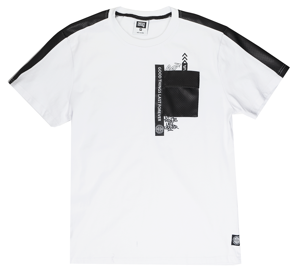 GTL4 POCKET T-SHIRT WHITE - G241A-1309