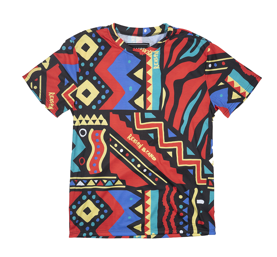 REASON S/S GRAPHIC T-SHIRT MULTI - A1-249