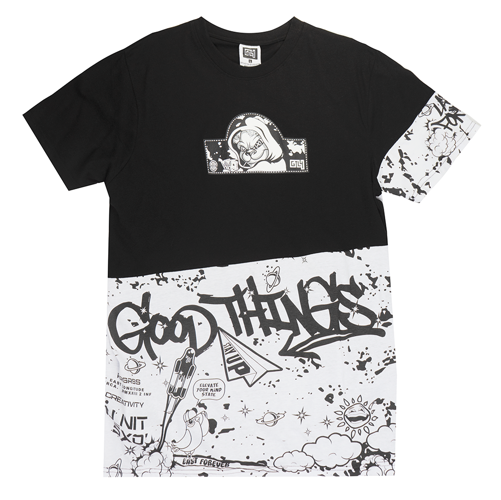 GTL4 GRAPHIC T-SHIRT BLACK - G231D-2126