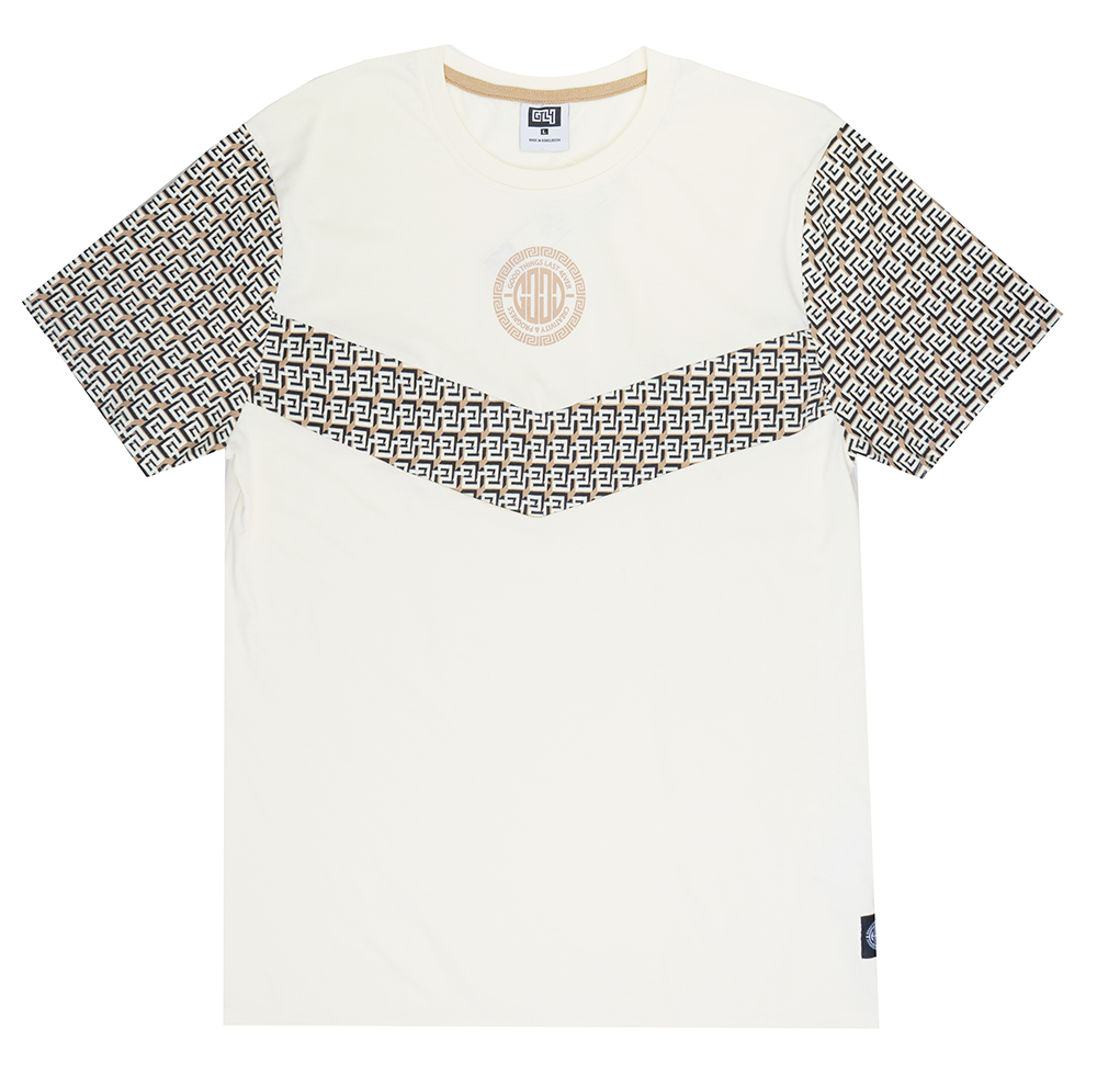 GTL4 GRAPHIC T-SHIRT ECRU - G241A-1205