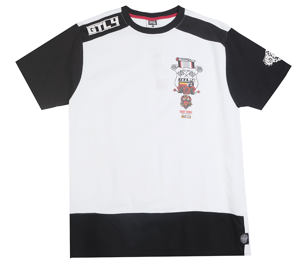 GTL4 GRAPHIC T-SHIRT BLACK - G241A-1201