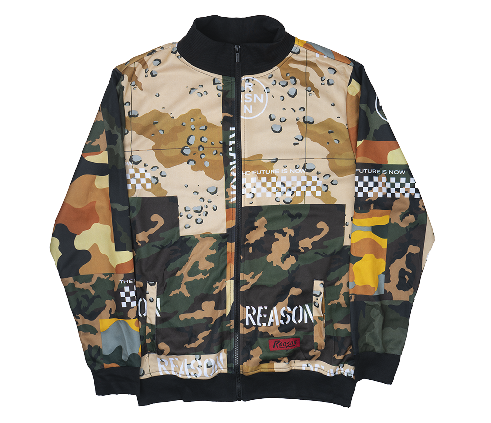 REASON TRACK JACKET CAMO - TS-11