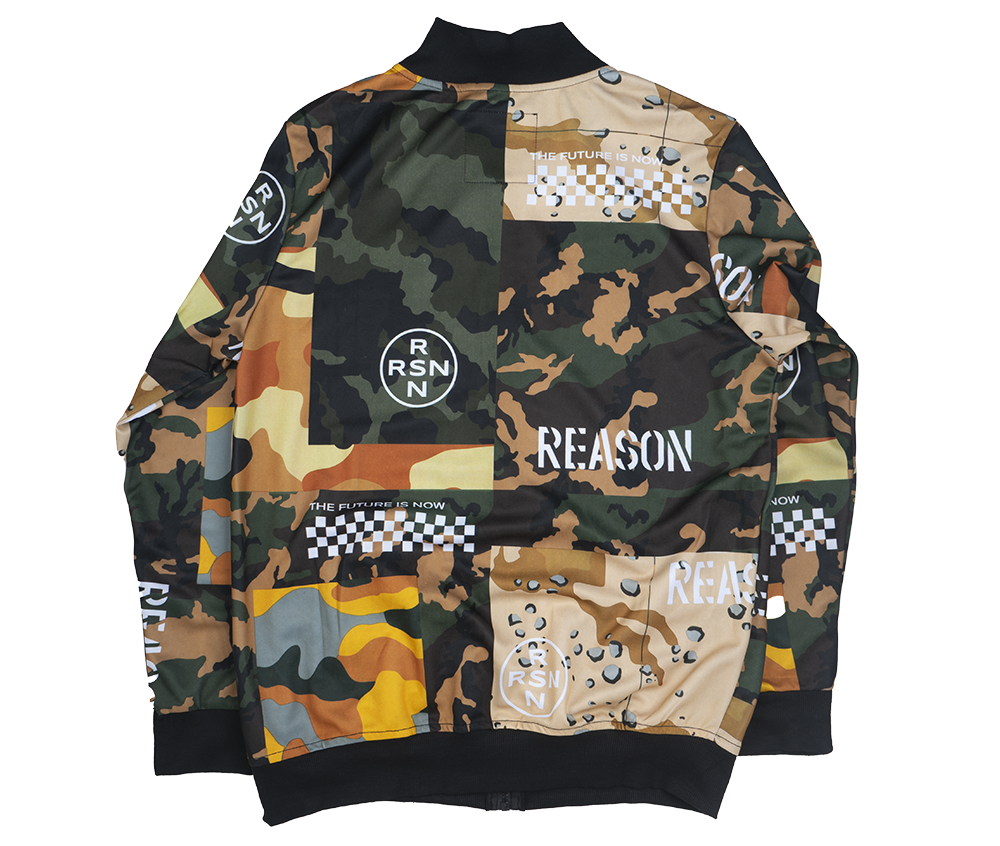 REASON TRACK JACKET CAMO - TS-11