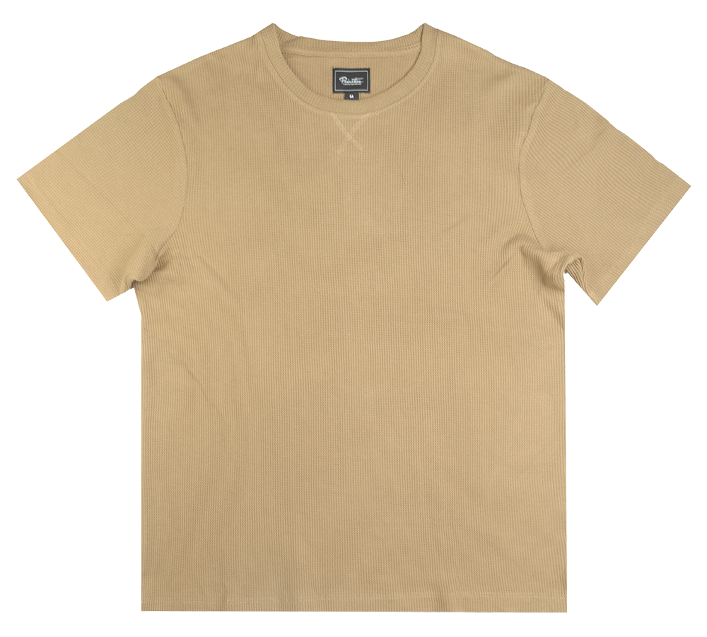 PRIMITIVE T-SHIRT TAN - WAFFLE TEE