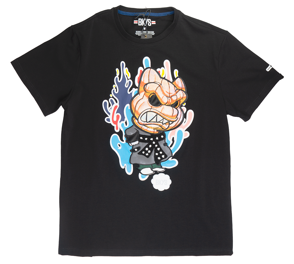 BKYS GRAPHIC T-SHIRT BLACK - T474