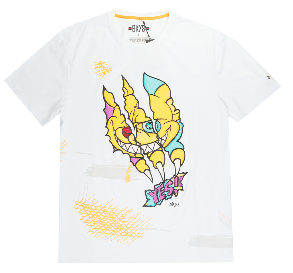 BKYS GRAPHIC T-SHIRT WHITE - T452