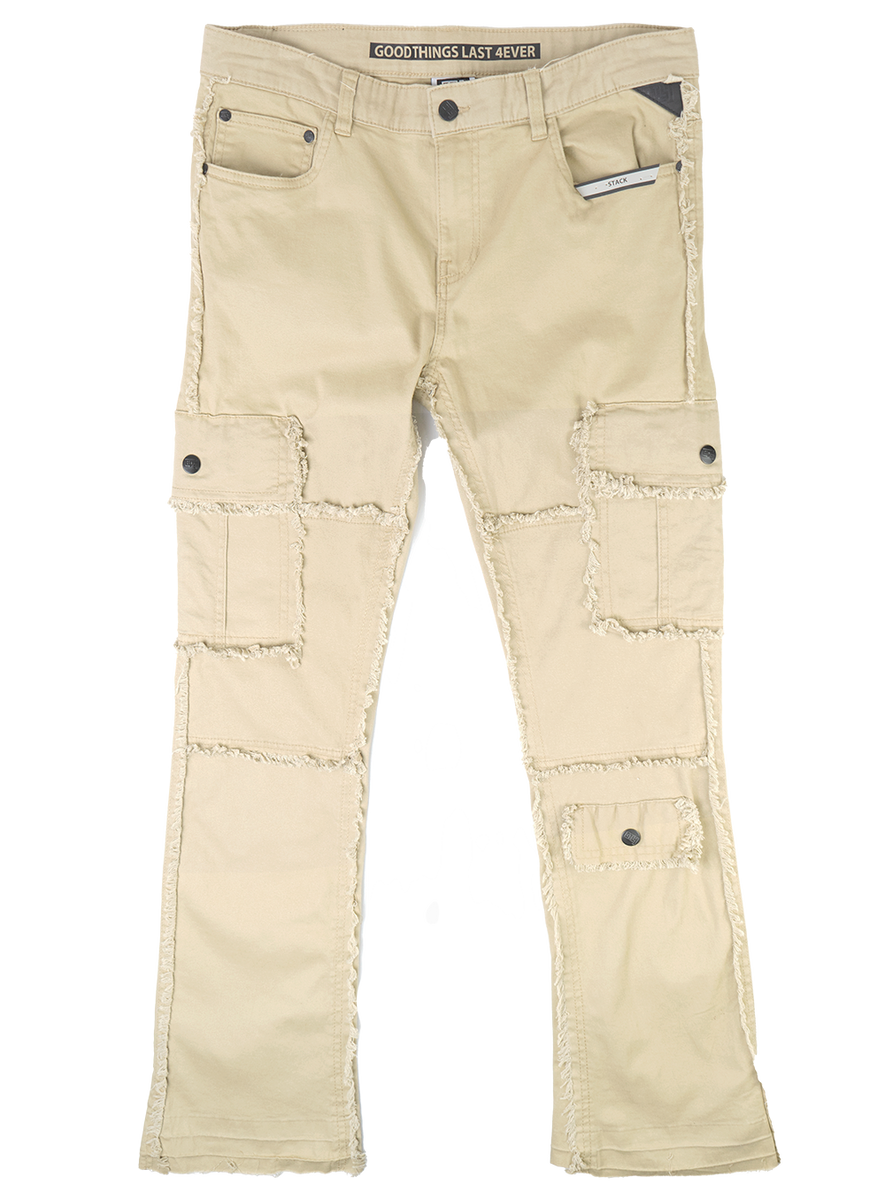 パンツ epnok EPNK Snap button tuck cargo pants EPNK】Snap button tuck cargo pants / スナップボタンタック