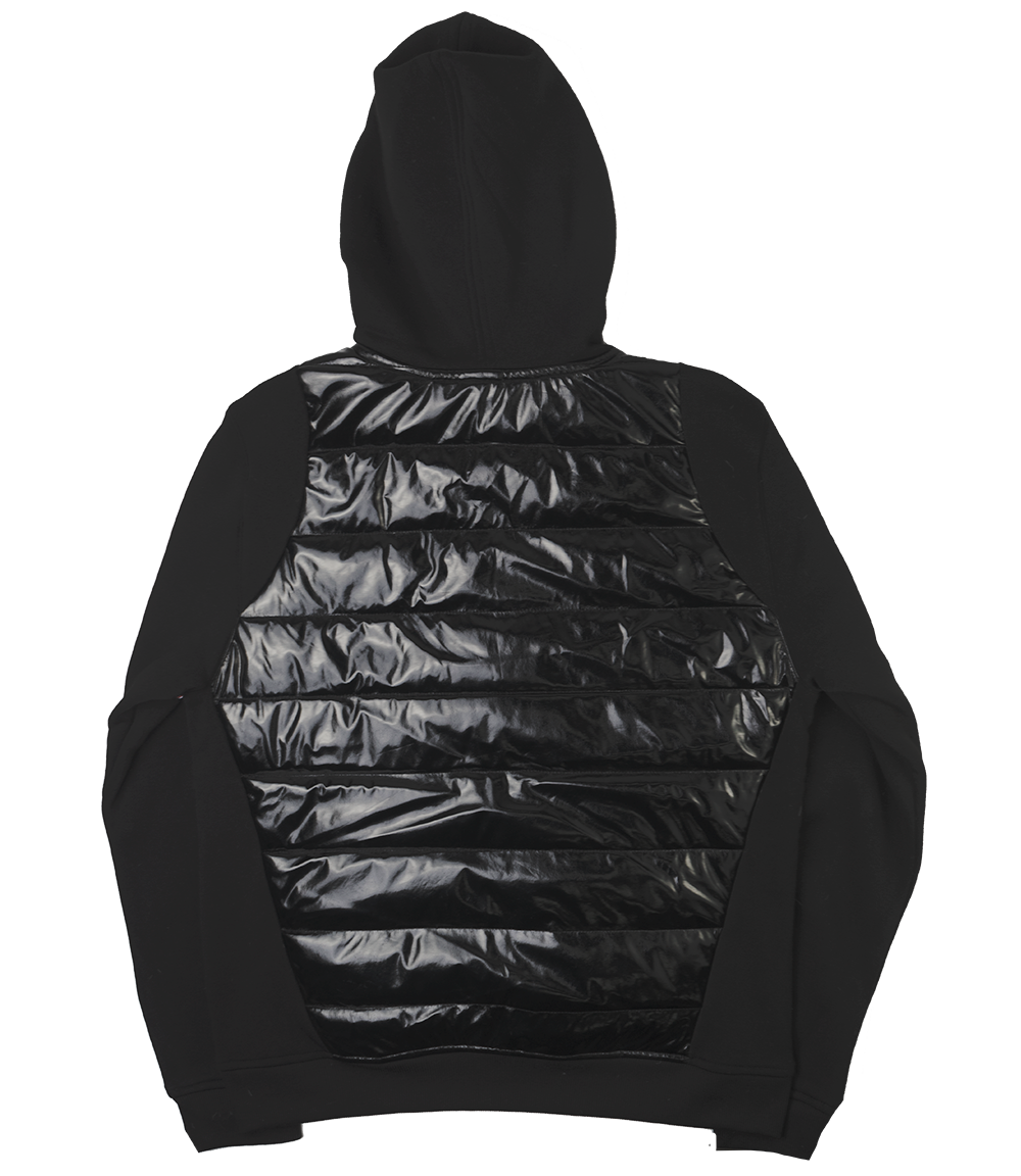 SWITCH ZIP UP HOODIE BLACK - SF3232