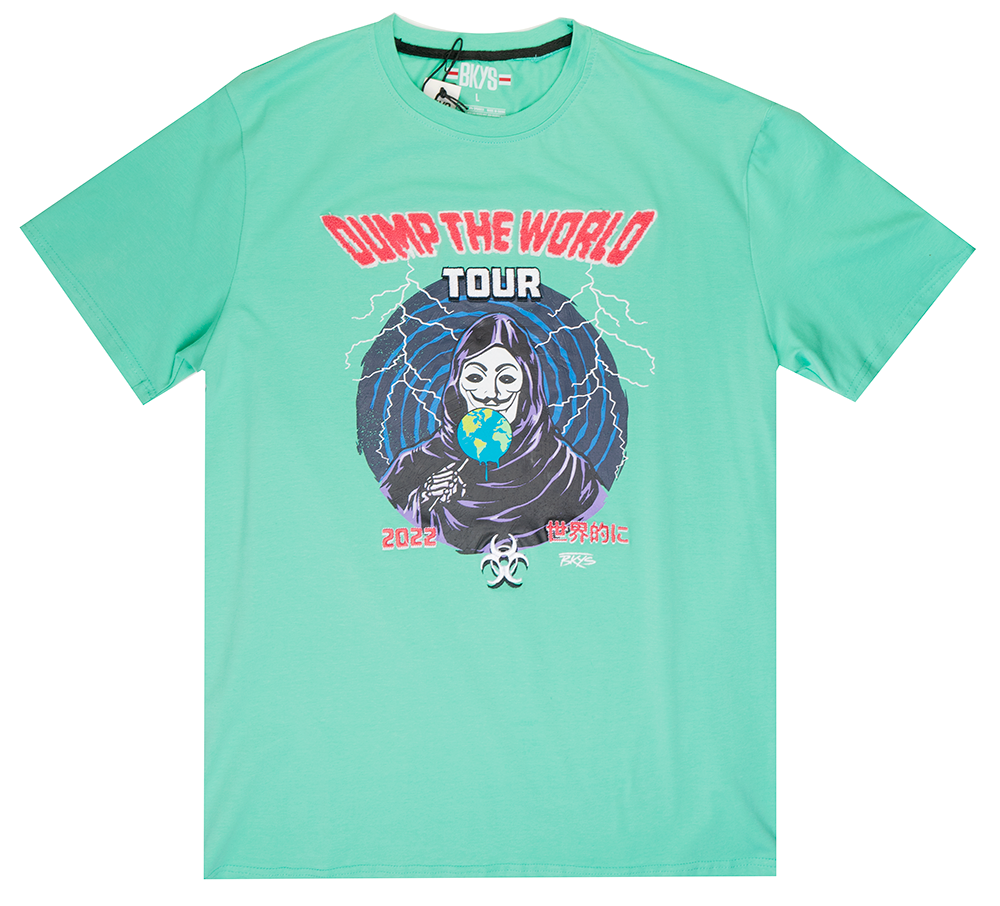 BKYS GRAPHIC T-SHIRT MINT - T465